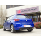 Silencioso trasero doble en acero inox Seat Ibiza MK5 (6F) 1.0TSI (85KW) FR 2019 - Hoy