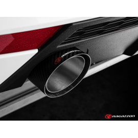 Escape trasero doble acero inox salidas Carbon Shot Seat Ibiza MK5 (6F) 1.0TSI (85KW) FR 2019 - Hoy