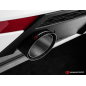 Escape trasero doble acero inox salidas Carbon Shot Seat Ibiza MK5 (6F) 1.0TSI (85KW) FR 2017 - 11/2020