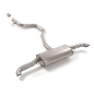 Escape trasero dobles en acero inox Mercedes clase A(177) A200 (120kW) 05/2018 - Hoy