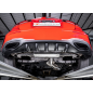 Escape trasero dobles en acero inox Mercedes clase A(177) A200 (120kW) 05/2018 - Hoy