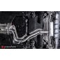 Escape trasero dobles en acero inox Mercedes clase A(177) A200 (120kW) 05/2018 - Hoy
