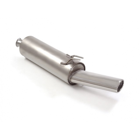 Posteriore inox con terminale Alfa Romeo 146 1.4 16V - 1.6 16V - 1.8 16V - 2.0 16V T.S. 06/1997 - 2001