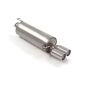 Silencioso trasero en acero inox Volkswagen New Beetle 1.8 TURBO (110KW) - 2.0I (85KW) 08/1997 - 2005
