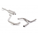 Tramo intermedio con silencioso acero inox Alfa Romeo 159 2.2JTS (136KW) +SPORTWAGON 10/2005 - 2009